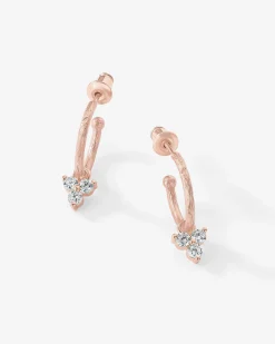 PAVOI Dangle & Threader|Hoops-Trois Hoops