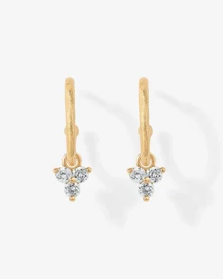 PAVOI Dangle & Threader|Hoops-Trois Hoops