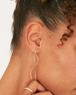 PAVOI Dangle & Threader-Twist Wavy Threader
