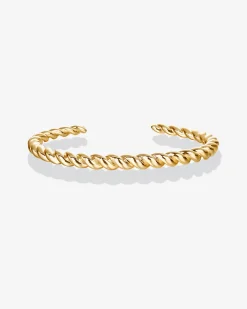 PAVOI Bangles-Twisted Chunky Bracelet