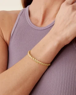 PAVOI Bangles-Twisted Chunky Bracelet