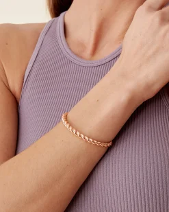 PAVOI Bangles-Twisted Chunky Bracelet