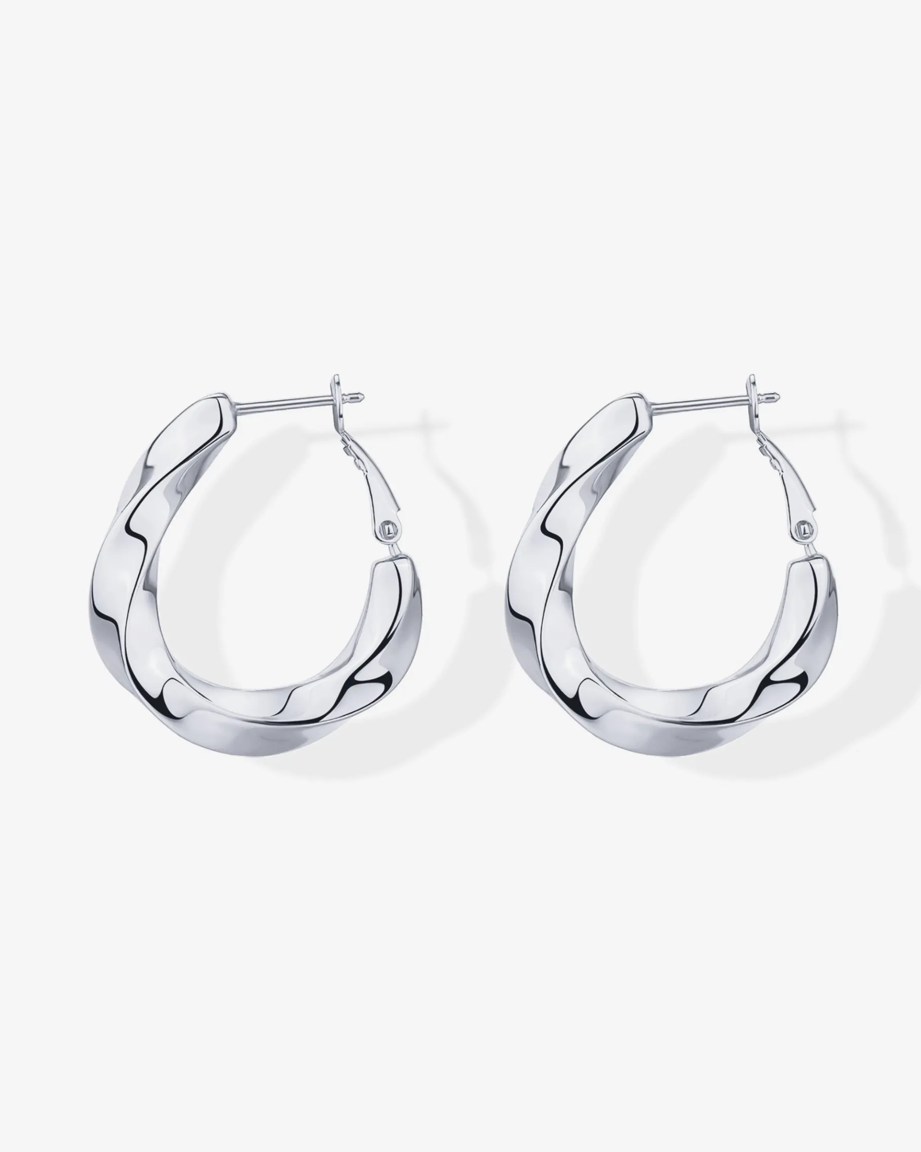 PAVOI Hoops-Twisted Chunky Huggies