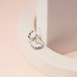 PAVOI Hoops-Twisted Hoops