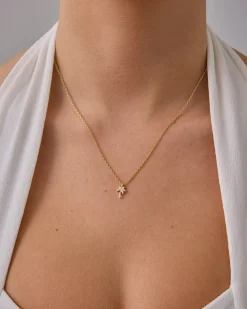 PAVOI Pendants-Vacation Palm Necklace