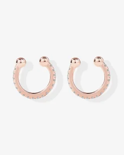 PAVOI Vermeil Earrings-Vermeil Amelia Ear Cuffs