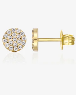PAVOI Vermeil Earrings-Vermeil Audrey Studs