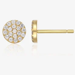 PAVOI Vermeil Earrings-Vermeil Audrey Studs