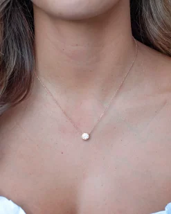 PAVOI Vermeil Necklaces-Vermeil Bezel Necklace