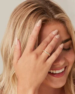 PAVOI Vermeil Rings-Vermeil Braided Eternity Band