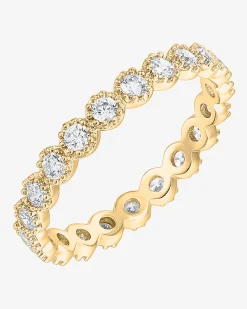 PAVOI Vermeil Rings-Vermeil Cassidy Eternity Band