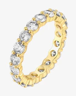 PAVOI Vermeil Rings-Vermeil Classic Eternity Band