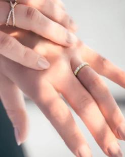 PAVOI Vermeil Rings-Vermeil Classic Eternity Band