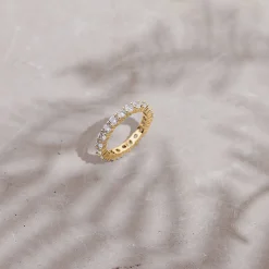 PAVOI Vermeil Rings-Vermeil Classic Eternity Band