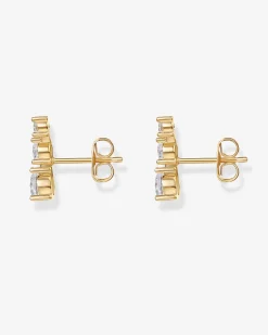 PAVOI Vermeil Earrings-Vermeil Constellation Ear Crawlers