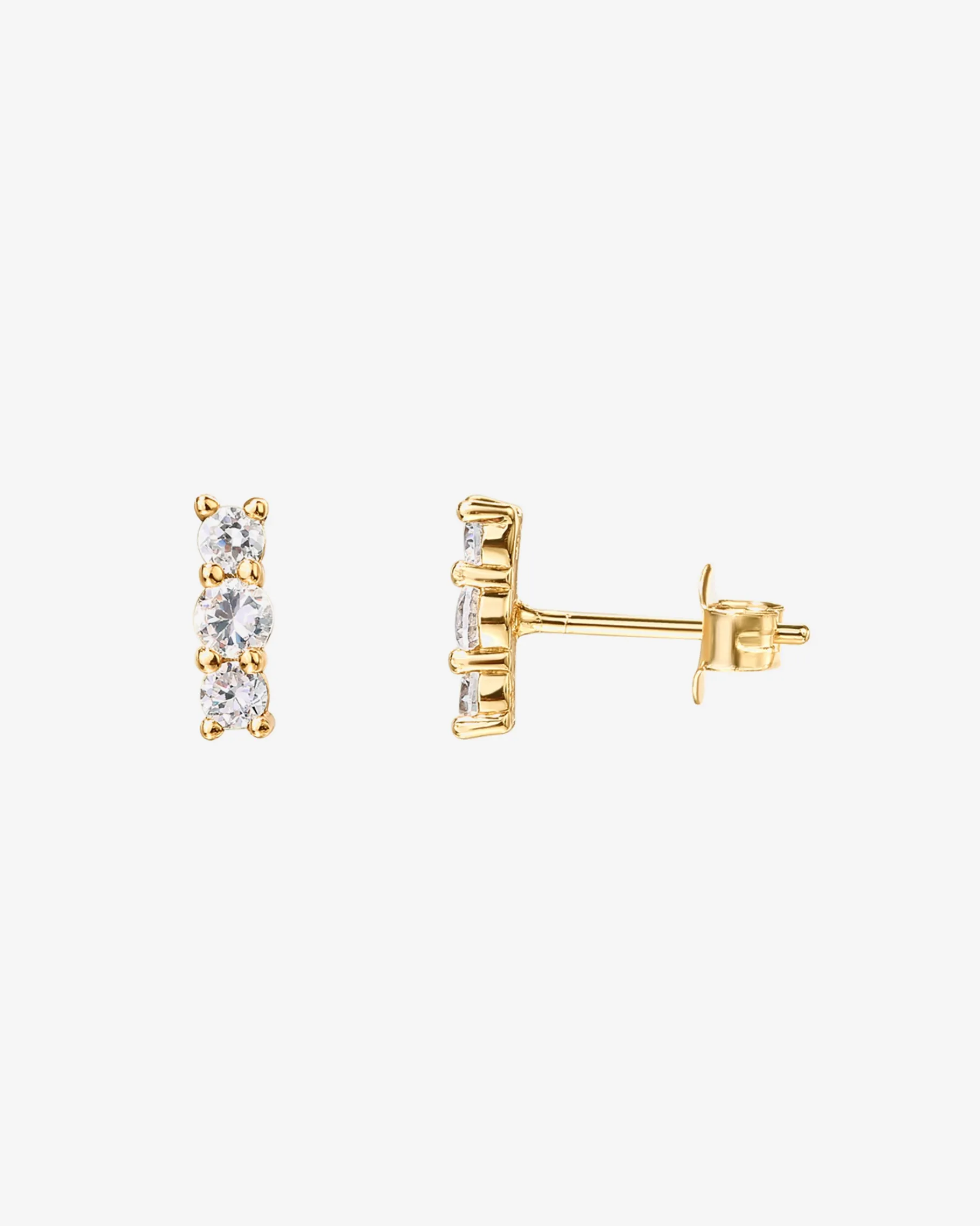 PAVOI Vermeil Earrings-Vermeil Eva Studs
