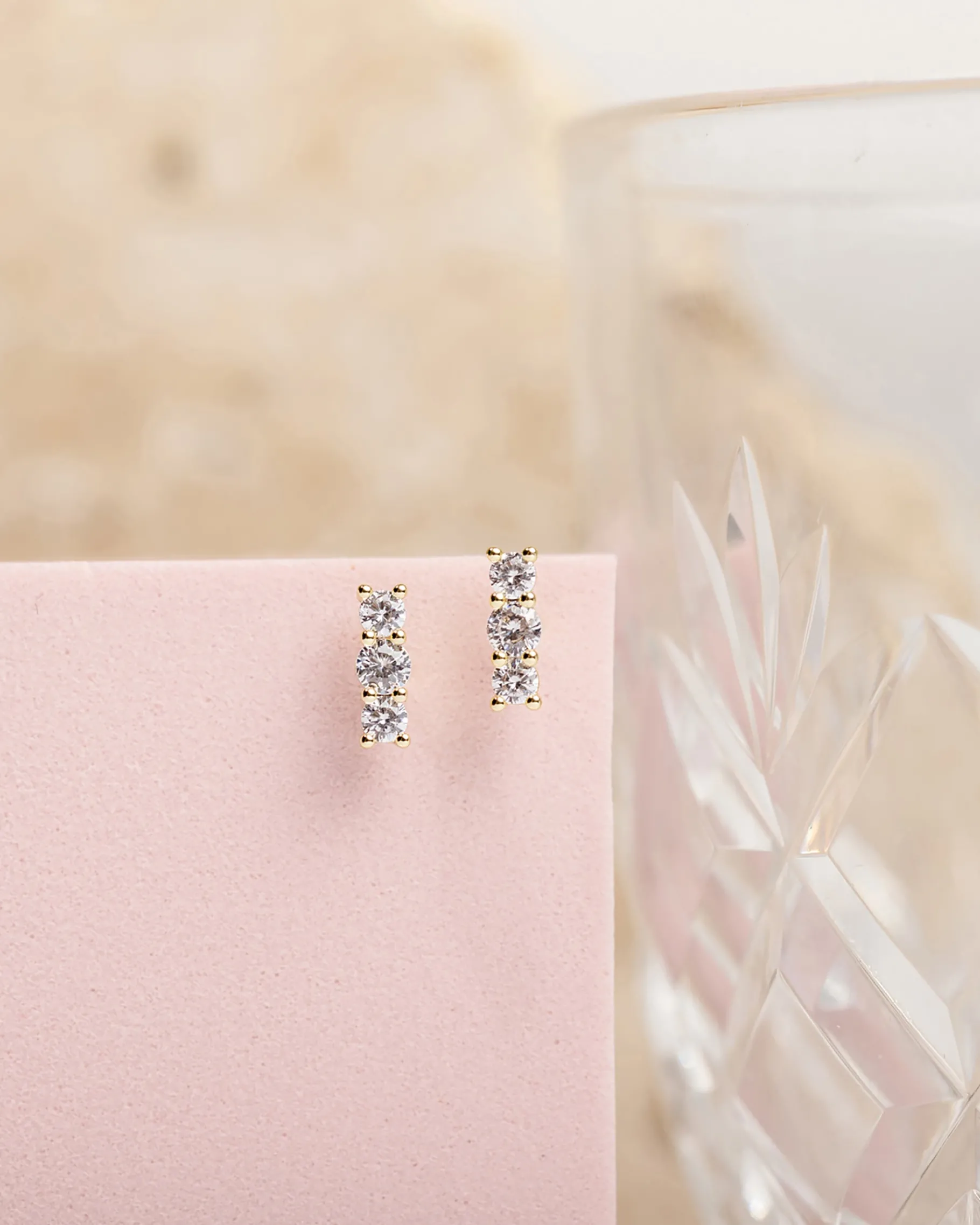 PAVOI Vermeil Earrings-Vermeil Eva Studs