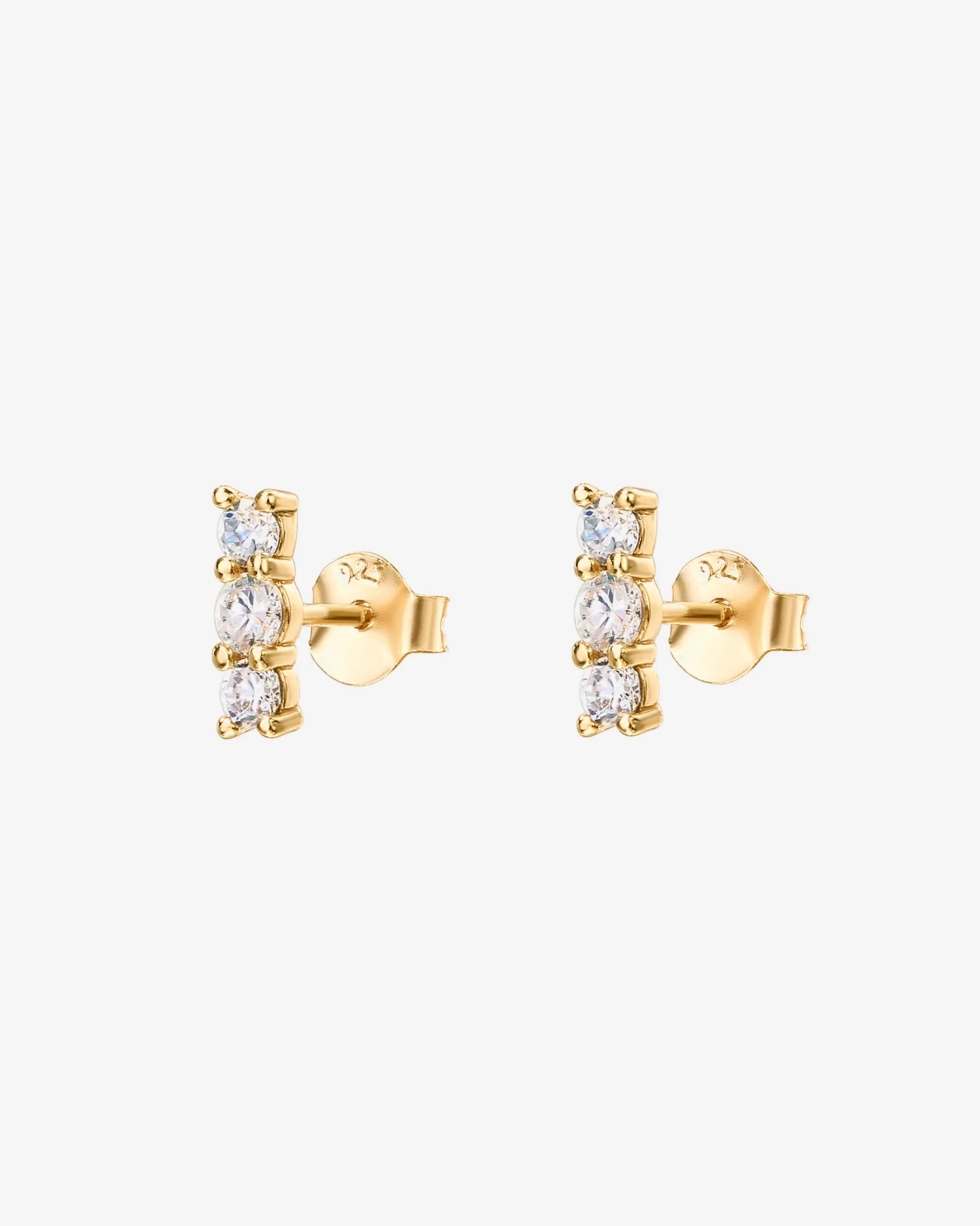PAVOI Vermeil Earrings-Vermeil Eva Studs