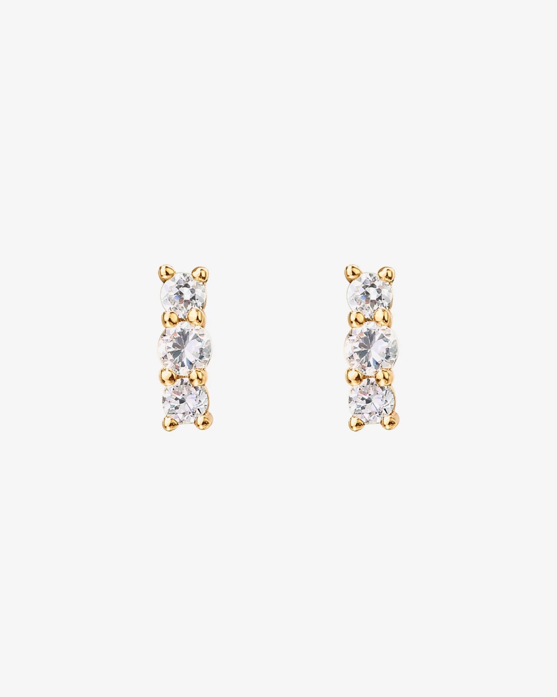 PAVOI Vermeil Earrings-Vermeil Eva Studs