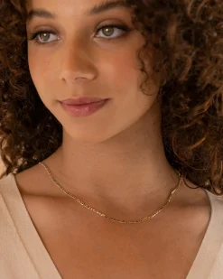 PAVOI Vermeil Necklaces-Vermeil Figaro Chain Necklace