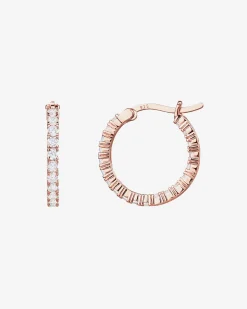 PAVOI Vermeil Earrings-Vermeil Inside-Out Hoops