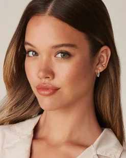 PAVOI Vermeil Earrings-Vermeil Inside-Out Hoops