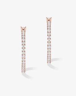 PAVOI Vermeil Earrings-Vermeil Inside-Out Hoops
