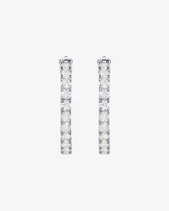 PAVOI Vermeil Earrings-Vermeil Inside-Out Hoops