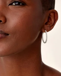 PAVOI Vermeil Earrings-Vermeil Inside-Out Hoops