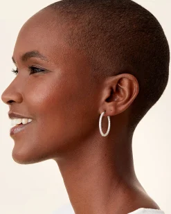 PAVOI Vermeil Earrings-Vermeil Inside-Out Hoops