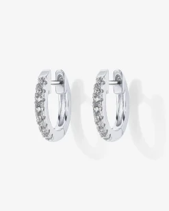 PAVOI Vermeil Earrings-Vermeil Josephine Huggies