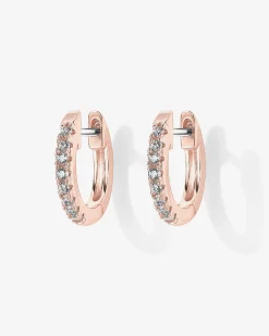 PAVOI Vermeil Earrings-Vermeil Josephine Huggies