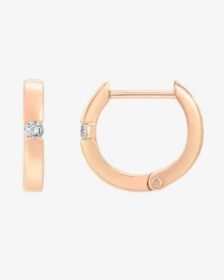PAVOI Vermeil Earrings-Vermeil Leviosa Hoop