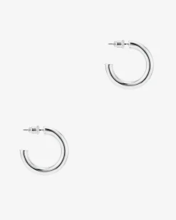 PAVOI Vermeil Earrings-Vermeil Lightweight Hoop (3.5mm)