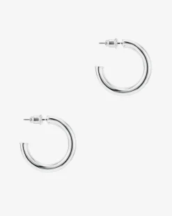 PAVOI Vermeil Earrings-Vermeil Lightweight Hoop (3.5mm)