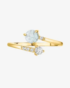 PAVOI Vermeil Rings-Vermeil Luna Ring