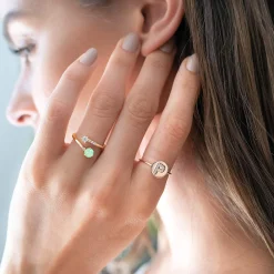 PAVOI Vermeil Rings-Vermeil Luna Ring