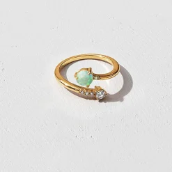 PAVOI Vermeil Rings-Vermeil Luna Ring