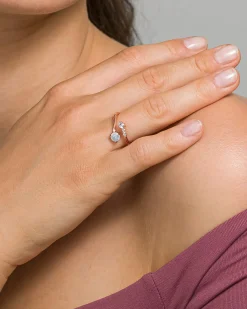 PAVOI Vermeil Rings-Vermeil Luna Ring