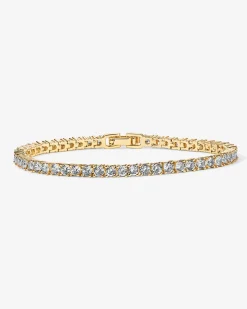 PAVOI Vermeil Bracelets-Vermeil Medium Tennis Bracelet