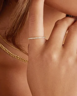 PAVOI Vermeil Rings-Vermeil Mila Eternity Band