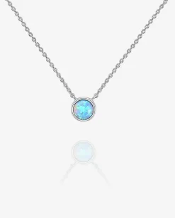 PAVOI Vermeil Necklaces-Vermeil Opal Necklace