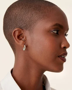 PAVOI Vermeil Earrings-Vermeil Rope Hoops
