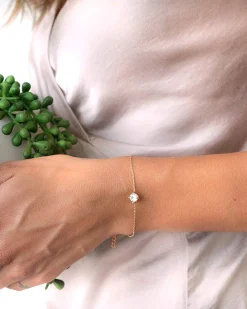 PAVOI Vermeil Bracelets-Vermeil Solitaire Bracelet