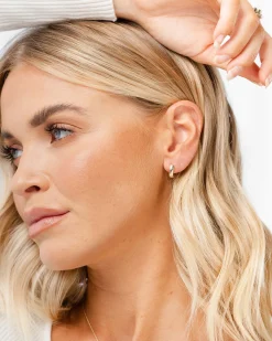 PAVOI Vermeil Earrings-Vermeil Ultra Thick Huggies