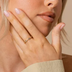 PAVOI Vermeil Rings-Vermeil Vrai Stacking Ring