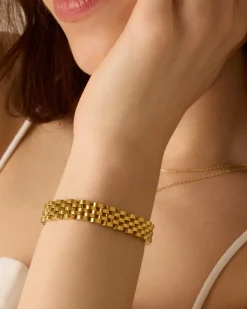 PAVOI Chain-Watch Strap Bracelet
