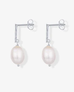 PAVOI Statement|Dangle & Threader-Wavy Pearl Drops Earrings