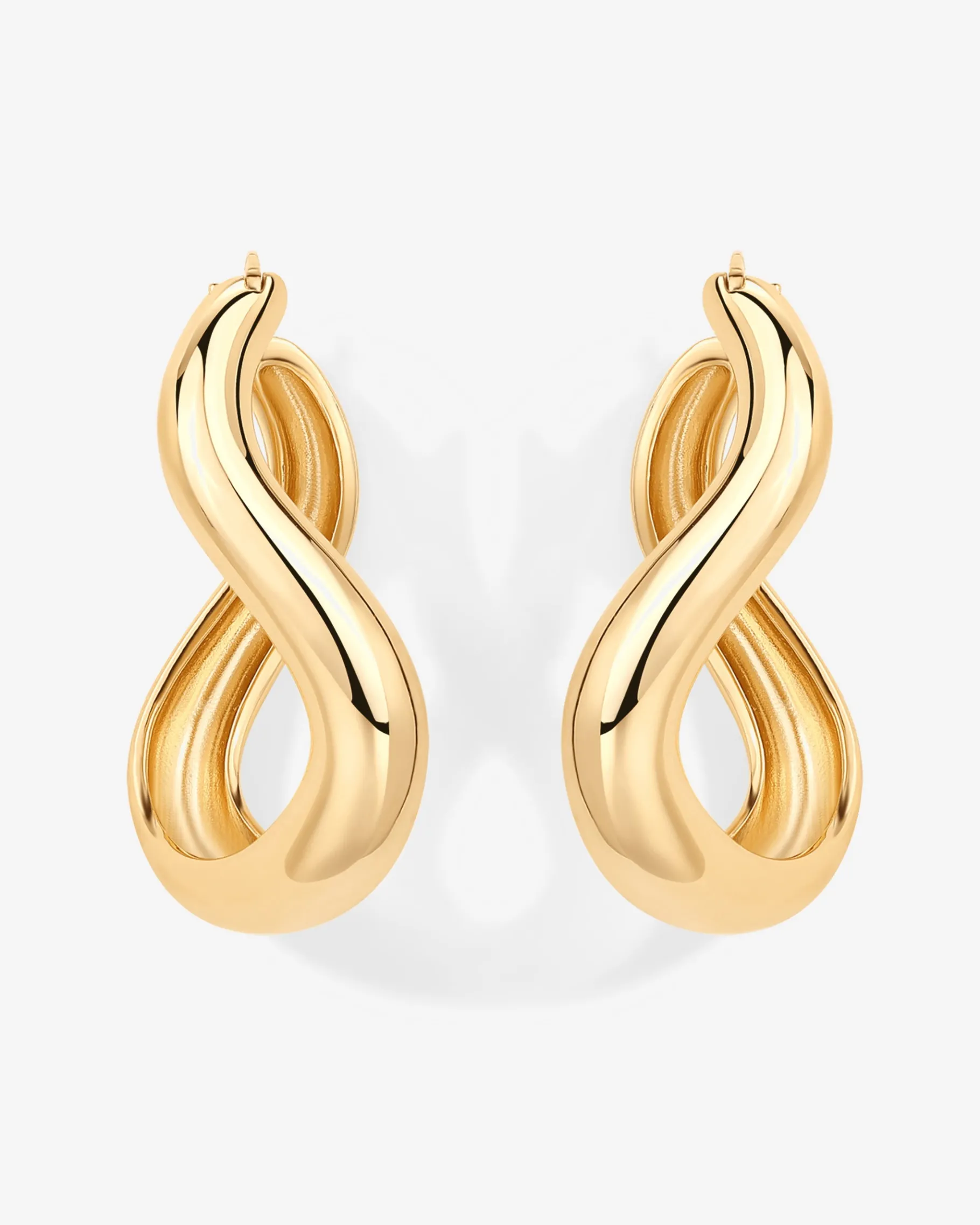 PAVOI Hoops-Wavy Statement Hoops