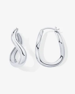 PAVOI Hoops-Wavy Statement Hoops